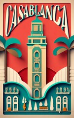 Explore iconic Cities of the World through captivating poster design, infused with vintage charm and timeless elegance. Travel in style!