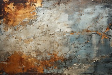 Rustic Distressed Metal, a Weathered Vintage Texture Background Infused with Character, Echoing the Beauty of Time-Worn Elegance