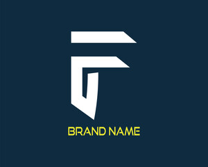 F logo. EPS file. Editable Color. CMYK Color mode. Free Font used. Easy To Download.