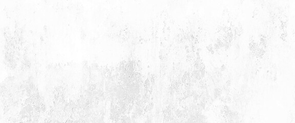 Fototapeta na wymiar White grunge wall texture for background, wet concrete wall, water stain on white concrete wall texture background.