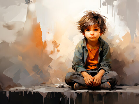 Child is depressed