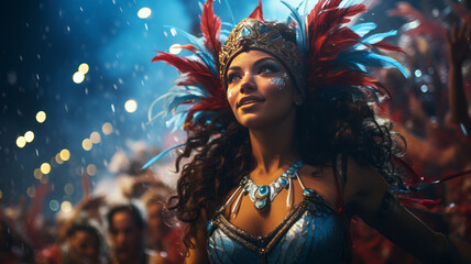Rio Carnival is one of the largest and most famous festivals in the world.generative ai