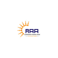 RAA letter technology logo design on white background. RAA logo. RAA creative initials letter IT logo concept. RAA letter design, RAA. 