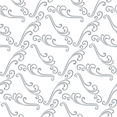 Architectural ornaments for seamless pattern
