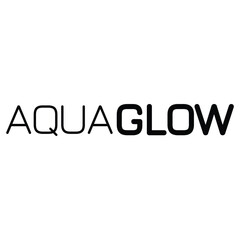 aqua glow logo design concept