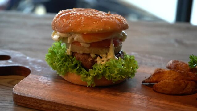 Hawaiian Chicken Burger