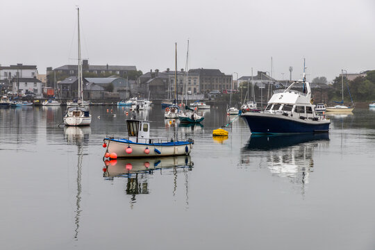 Boats in Dungarvan pier