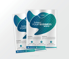 Corporate business flyer template design. marketing, business proposal, promotion, advertising, publication.