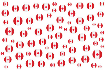 pattern of flag canada  pattern