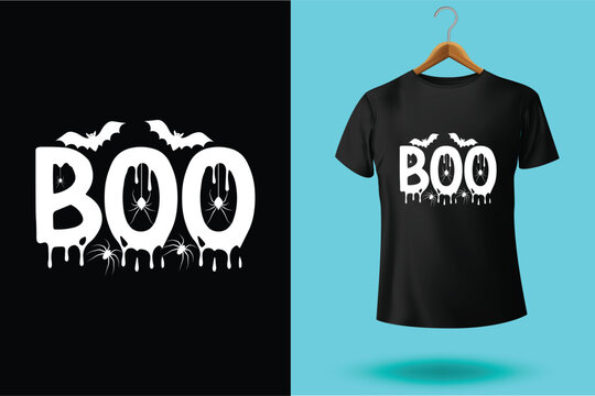 Halloween boo t-shirt