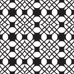 Ethnic Style Geometric Shapes seamless pattern