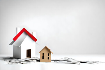 Concept of the Housing Market - House Prices - Real estate Forecast - Property Insights - Generative AI