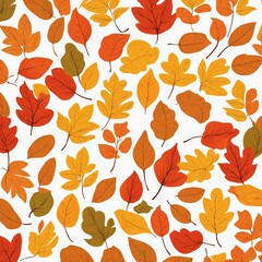 Naklejka na ściany i meble Fall Foliage Design