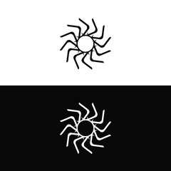 Circle vector logo template illustration