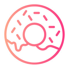 donut gradient icon