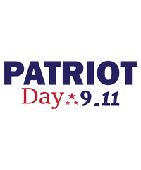 Patriot Day text nine eleven