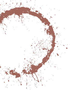 Circle dirt design