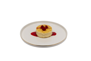 cake on a plate