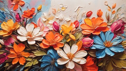 flowers paintings 