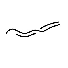 hand drawn wind icon