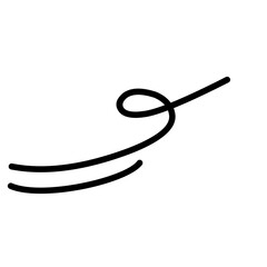 hand drawn wind icon
