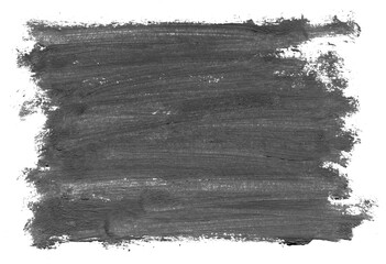 Black gouache paint texture. Gray grunge painting background with monochrome abstract brushstrokes. - obrazy, fototapety, plakaty