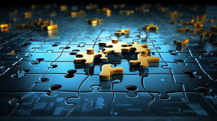 Puzzle business strategy, technology style