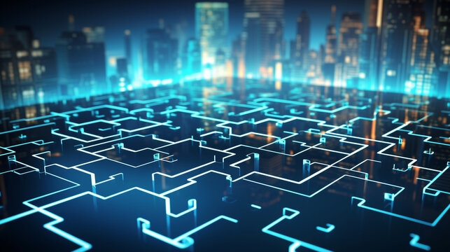 Puzzle business strategy, technology style