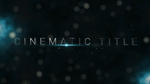 Futuristic Cinematic Movie Trailer Title