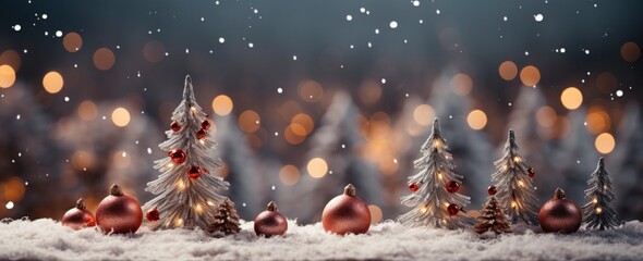 Chrismast tree decoration, Decor for New Year's holiday. Christmas decorations. Home decoration in winter. Festive mood. New Year card. Christmas background - obrazy, fototapety, plakaty