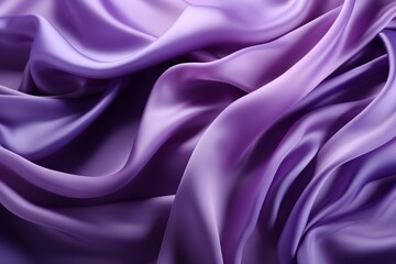 Obraz premium Elegant Purple Silk Fabric Texture, Lavender Background for Design Inspiration