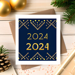 merry christmas and happy new year background 