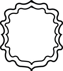 Decorative frames. Retro ornamental frame, vintage rectangle ornaments and ornate border. Decorative wedding frames, antique museum picture borders Isolated icons vector set