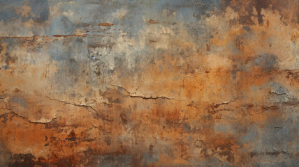 Rustic and weathered steel texture with corrosion and rust