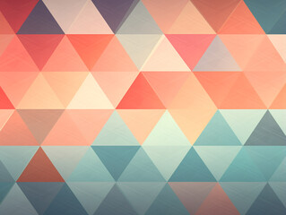 Obraz premium abstract geometric triangular mosaic background, AI Generation