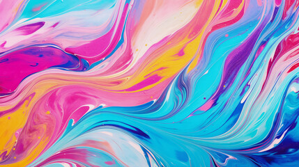 Obraz premium Abstract Rainbow Color Pattern 3