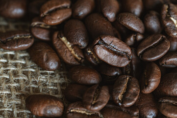 coffee beans background
