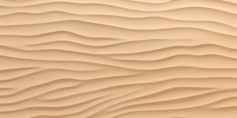 Fototapeta na wymiar Sand dunes in the desert or a white sandy beach might be a tilable texture. Background with a stylish boho repetition pattern in a light brown clay tone. An very detailed 3D model.