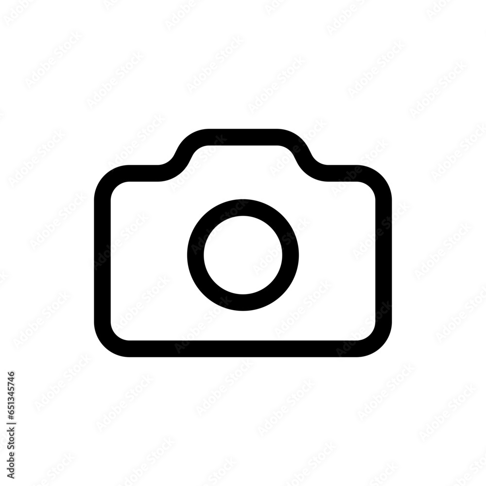 Wall mural camera icon symbol. photo camera icon , Photography signs. web vector icon