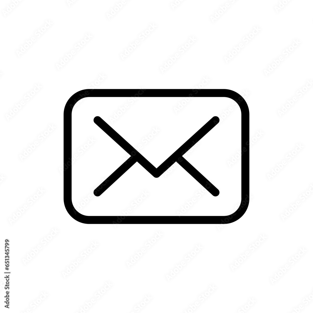 Poster mail icon , envelope icon , email message icon notification new message icons buttons