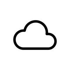 Cloud icon , drive data storage icon , Cloud computing icon sign - clouds symbol for apps and website