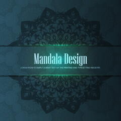 Luxury mandala background with  pattern arabic islamic east style.decorative mandala for print, poster, cover, brochure, flyer, banner.