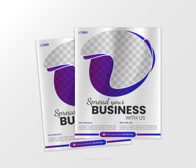 Corporate business flyer template design. marketing, business proposal, promotion, advertising, publication.