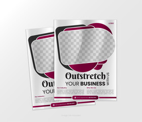 Corporate business flyer template design. marketing, business proposal, promotion, advertising, publication.