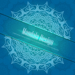 Luxury mandala background with  pattern arabic islamic east style.decorative mandala for print, poster, cover, brochure, flyer, banner.