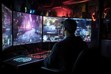 A researcher studying the cognitive benefits of video games. Generative Ai.