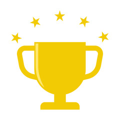 gold trophy cup achievement 
