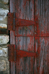 Two Barn Door Hinges