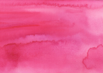 にじみのある明るいピンクの水彩背景素材