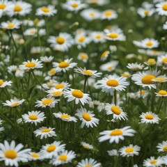 A meadow of daisies that sprout tiny, ethereal wings and take flight with the gentlest breeze1